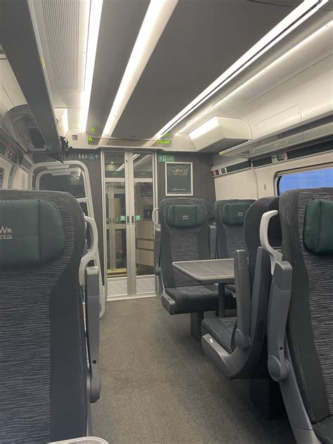 First Class On Great Western Railway Iet Train Takes The Strain Runway