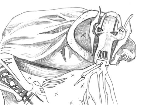 General Grievous Coloring Pages Printable