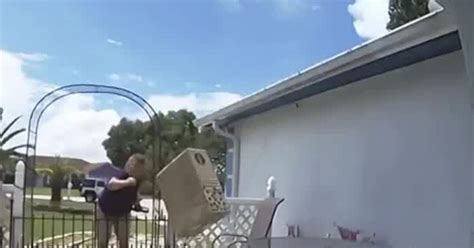 Florida Mail Carrier Caught Tossing Package