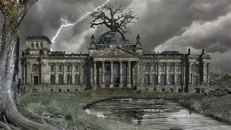 Architecture Photo Manipulation Reichstag Building Digital Art Using