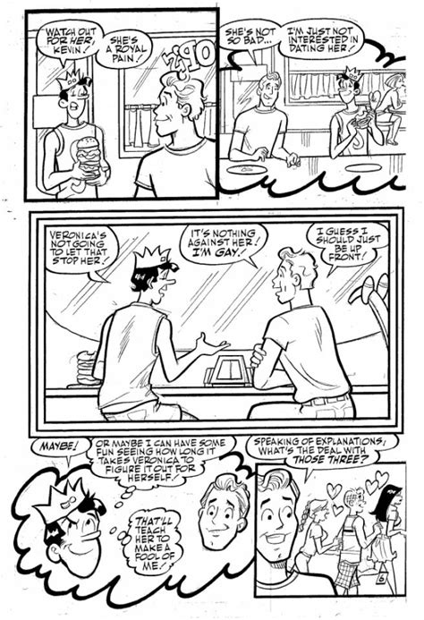 archie comics first openly gay character archie andrews comic vine