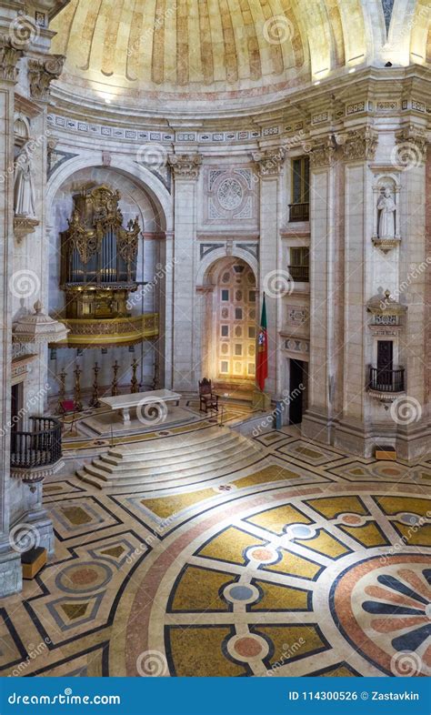 The Interior Of Engracia Church Now National Pantheon Lisbon