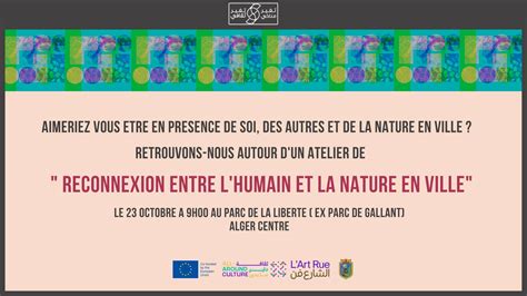 Reconnexion Entre Lhumain Et La Nature Evenement Algérie Harba Dz