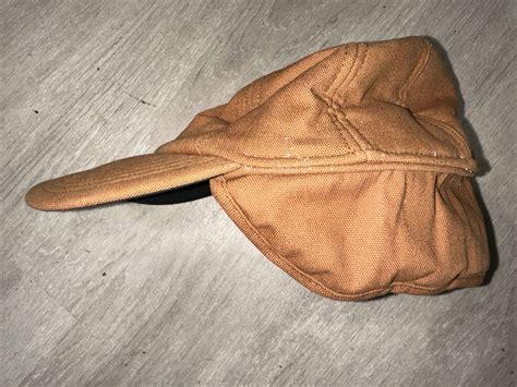 Carhartt Brown Hat Rn14806 Insulated Trapper Ear Flap A199 Brn Lxl B1