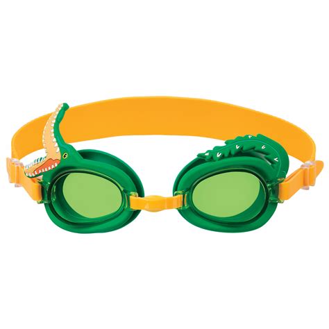 Sunnylife Alligator Swimming Goggles in Green - BAMBINIFASHION.COM
