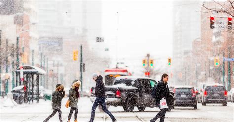 a major snow storm is now in the weather forecast for toronto and it could get nasty