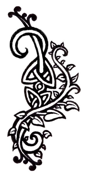 Celtic Vines Tattoo Design By Domobraden On Deviantart