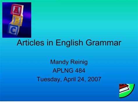Ppt Articles In English Grammar Powerpoint Presentation Free