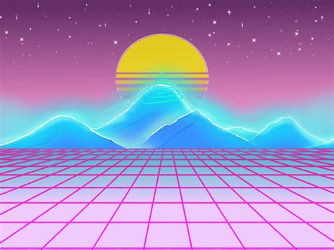 Download Aesthetic Wave Computer Wallpaper Pictures