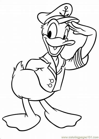Donald Duck Coloring Pages Coloringpages101