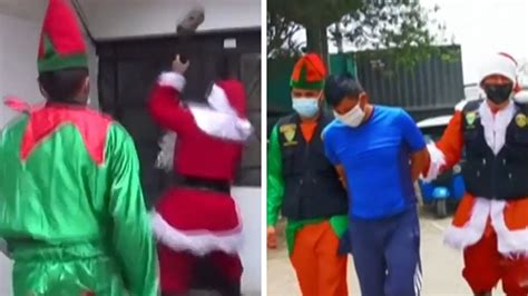 Peruvian Cops Dressed As Santa And Elf Make Drug Bust Celebrity Newest