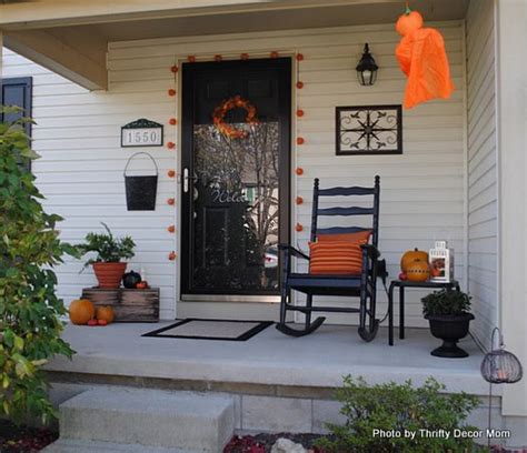 Modern front porch rail design. Turn Fall Decorating Ideas Into Halloween Decor on Your ...