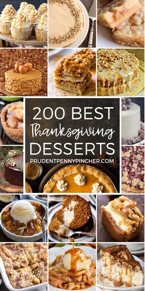 Best Thanksgiving Desserts Prudent Penny Pincher