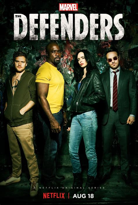 Poster The Defenders Saison 1 Marvel Netflix