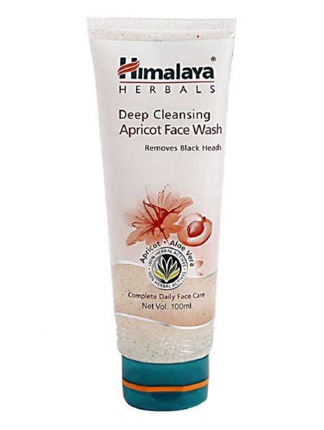 Himalaya Deep Cleansing Apricot Face Wash 100ml Junglelk