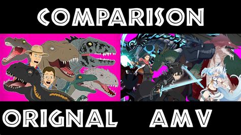 Entire Jurassic Parkworld The Musical Amv Comparison Youtube