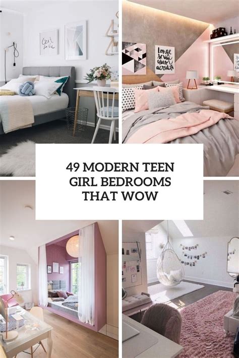 49 Modern Teen Girl Bedrooms That Wow Digsdigs