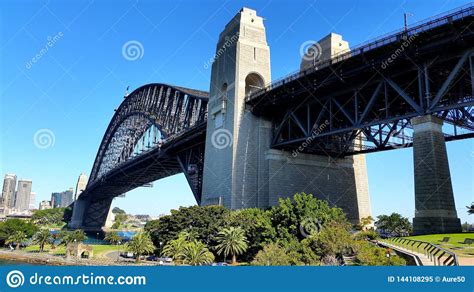 Sydney Harbour Bridge New South Wales Australia Stock Image Image