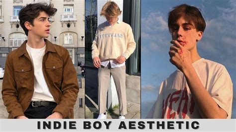 Indie Boy Aesthetic Outfits Ideas 2021 Vintage Outfits Men Indie