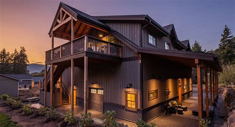 White Salmon Washington Barn Style Home And Rv Garage Dc Builders