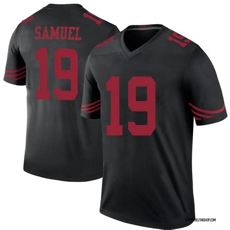 Youth Nike San Francisco 49ers Deebo Samuel Black Color Rush Jersey