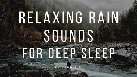 Rain Sound Relaxing For Deep Sleep Youtube