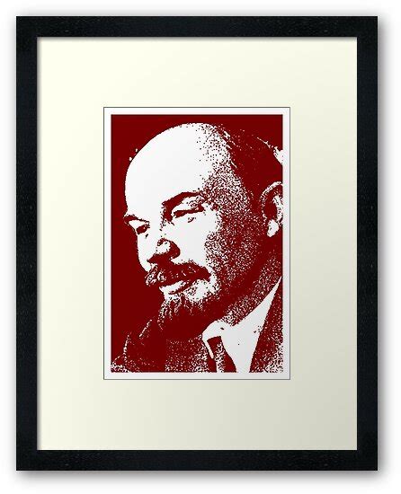 Lenin 2 Framed Prints By Impactees Redbubble