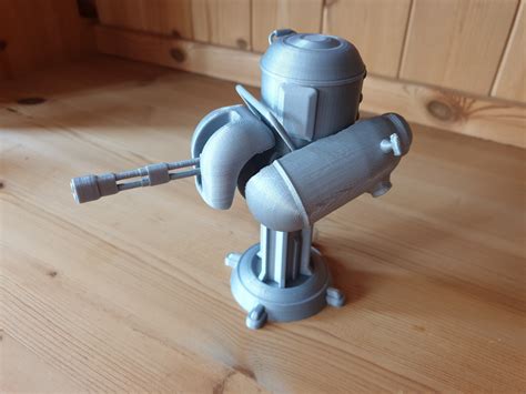 Fallout Automated Turret By Jannic Martin Download Free Stl Model