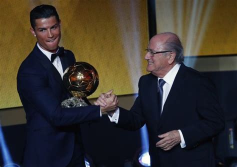 Ronaldo Wins Ballon Dor Award Again Rediff Sports