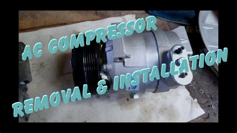 The 106 horsepower seems to be underrated. AC Compressor Removal & Installation 2011 Chevy Aveo - YouTube