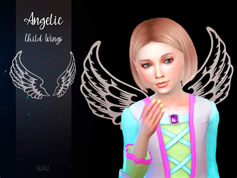 The Sims Resource Angelic Wings Child