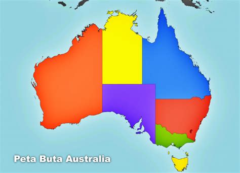 Peta adalah gambaran dari seluruh. √ Peta Benua Australia | Penjelasan Lengkap - Sindunesia