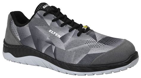 Buy Elten Esd S1 Landon Safety Shoes Grey Low Mens Trainers Sporty