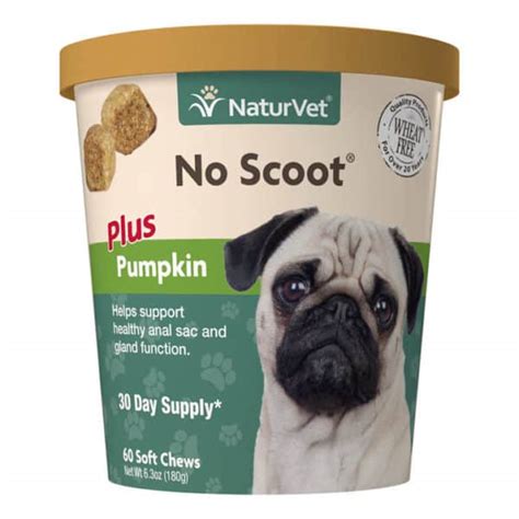 Naturvet No Scoot Soft Chews For Dogs 60 Ct Upco