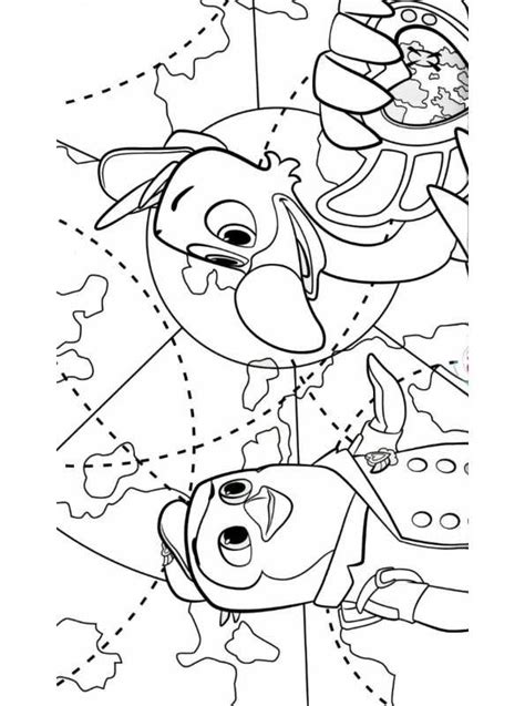 The same goes for educational coloring pages. Kids-n-fun.com | Coloring page TOTS T.O.T.S. 3
