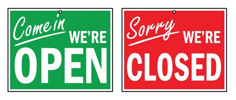 Buy Our Openclosed Plastic Sign From Signs World Wide