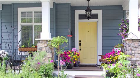 Get Inspired By These Eye Catching Yellow Front Door Ideas