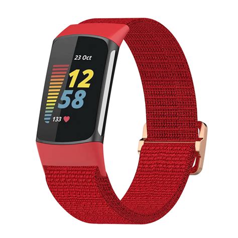 Nylon Sports Strap For Fitbit Charge 5 Screenhug