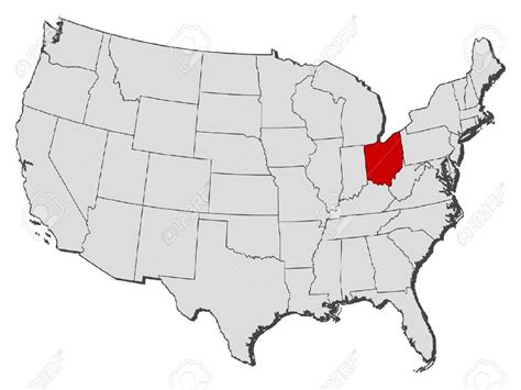 Ohio On Us Map Zip Code Map
