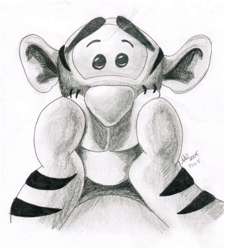 Tigger By Nak Oma On Deviantart Disney Character Drawings Disney