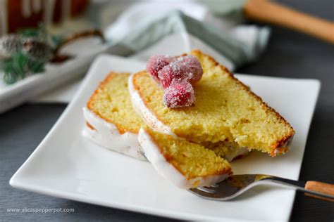 Eggnog is perfect for the holidays, in any form. Easy Eggnog Pound Cake - Alica's Pepperpot Cakes & Cupcakes