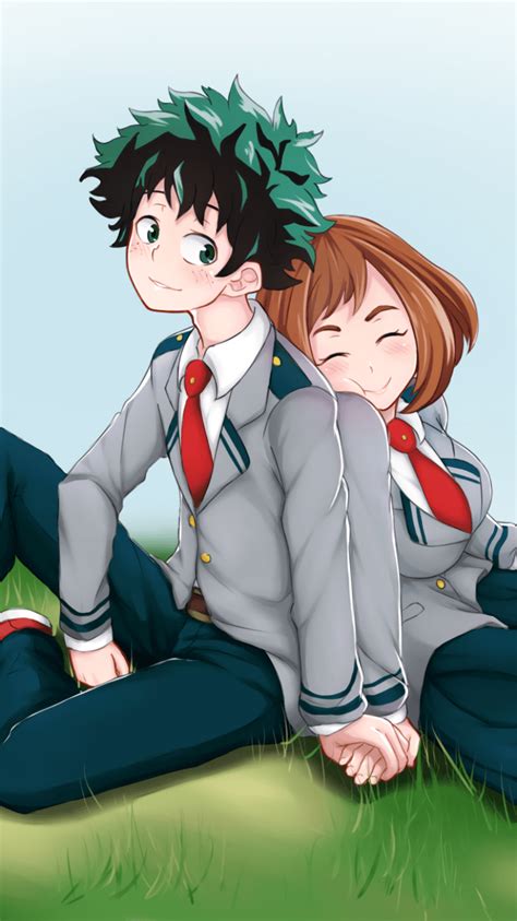 My Heroes Academia Deku X Uraraka