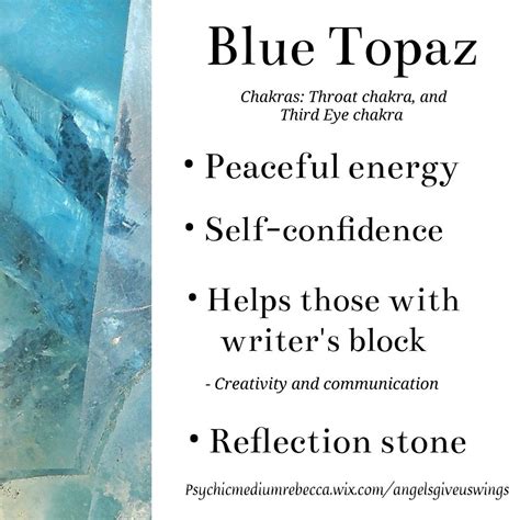 Blue Topaz Gemstone Benefits Winniegemstone