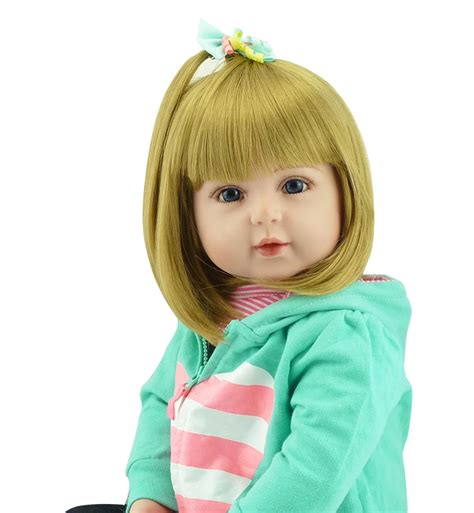 Bebes Reborn 22 Fashion Silicone Reborn Baby Dolls Toy For Children