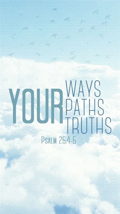 Free Download The Living Psalm 254 5 Esv Make Me To Know Your Ways O