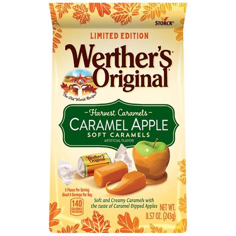 Werthers Original Caramel Apple Soft Caramels 243g Sweet Genie