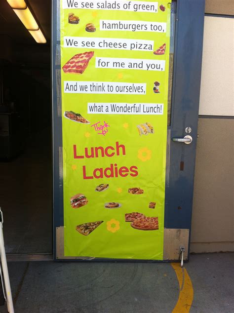 Pin By Nicole Miller On Lunch Lady Fun Cafeteria Bulletin Boards
