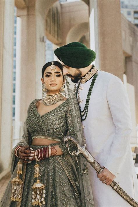 Decoding Punjabi Weddings The Traditions And Rituals In All Its Fervour In 2023 Couple Outfit
