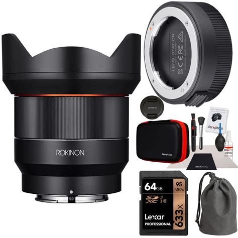 Sigma lenses are a combination of lenses designed for the shorter flange distance of mirrorless cameras and lenses originally designed for dslrs that have a longer flange/mount combination integrated in the lens so they natively work on a mirrorless body. Rokinon 14mm F2.8 AF Wide Angle Full Frame Lens (Sony E ...