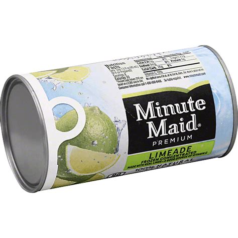 Minute Maid Premium Limeade Frozen Concentrated Juices Riesbeck